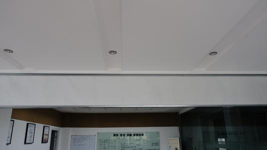 玻璃伸缩固定挡烟垂壁安装